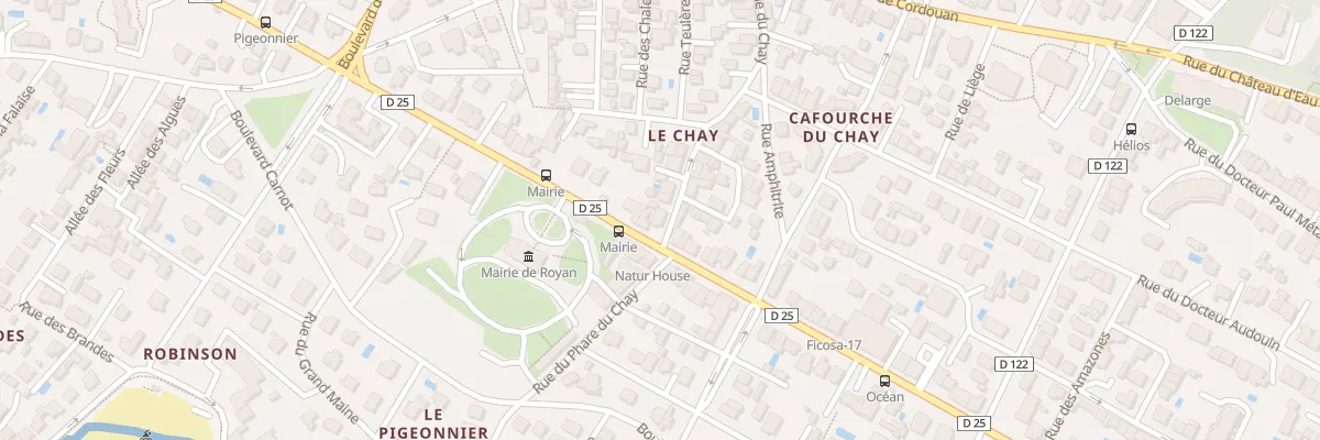 Plan du 105B Av de Pontaillac à Royan