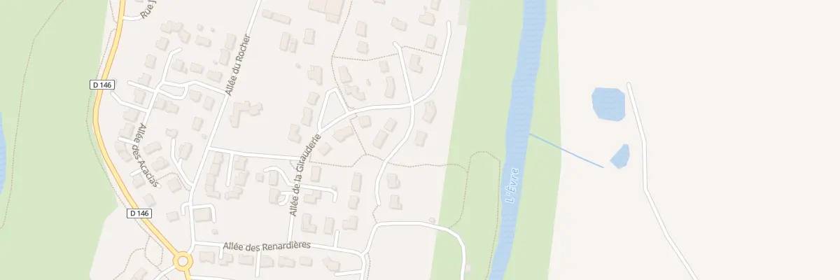 Plan du 6 All du Lavoir à Montrevault-sur-Èvre