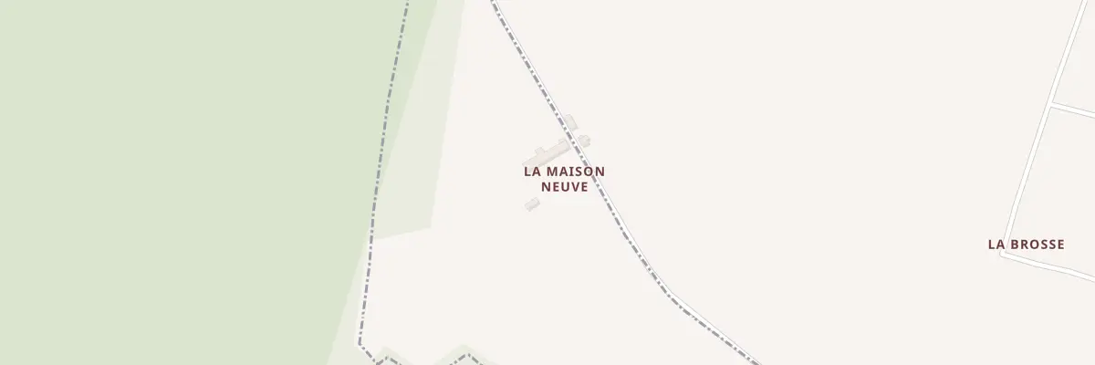 Plan du 5126 La Maison Neuve à Bréal-sous-Vitré