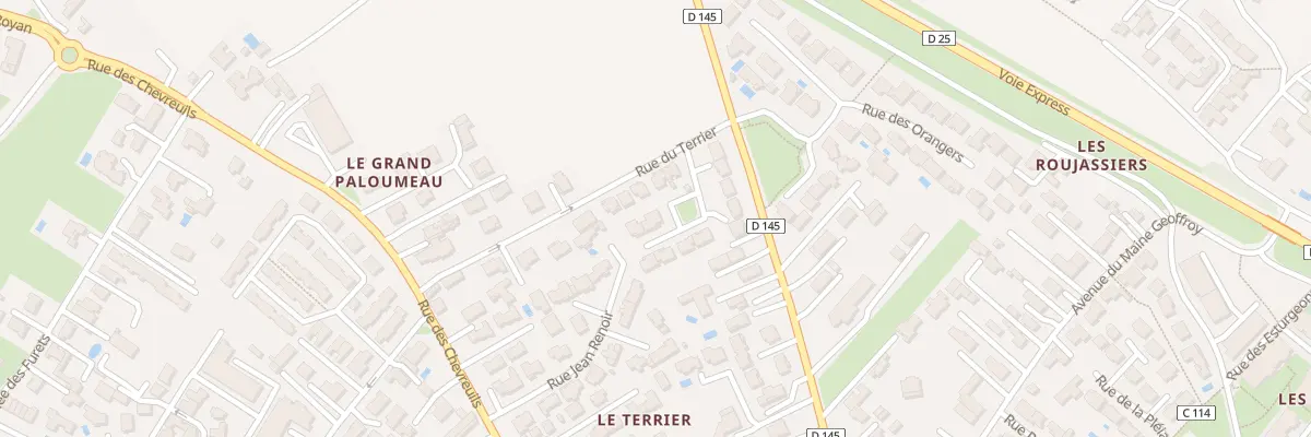Plan du 18 Rue Jean Renoir à Royan