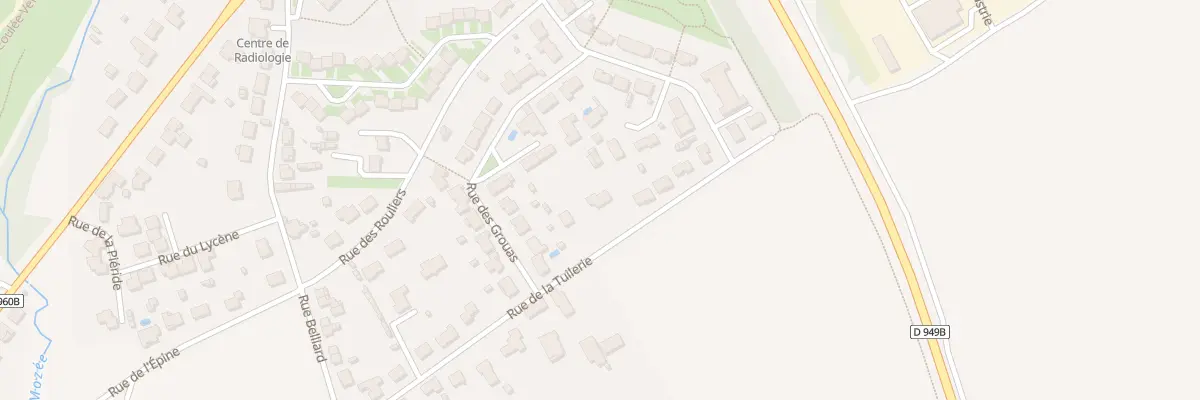 Plan du 19 Rue de la tuilerie à Chantonnay