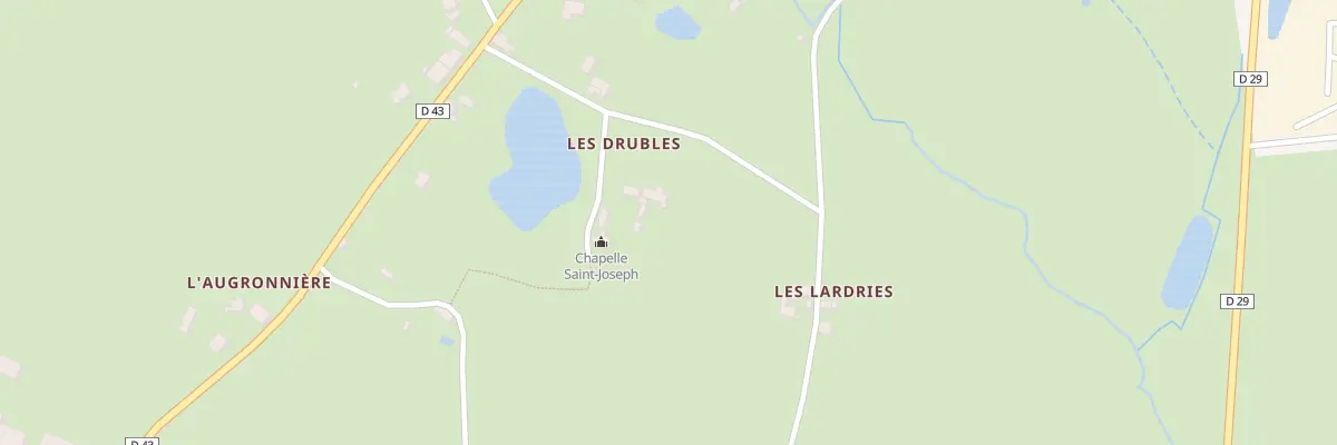 Plan du 7 Saint Joseph des Drubles au Pertre