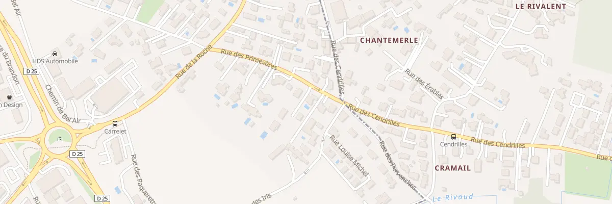 Plan du 17 Rue des Primevères à Vaux-sur-Mer