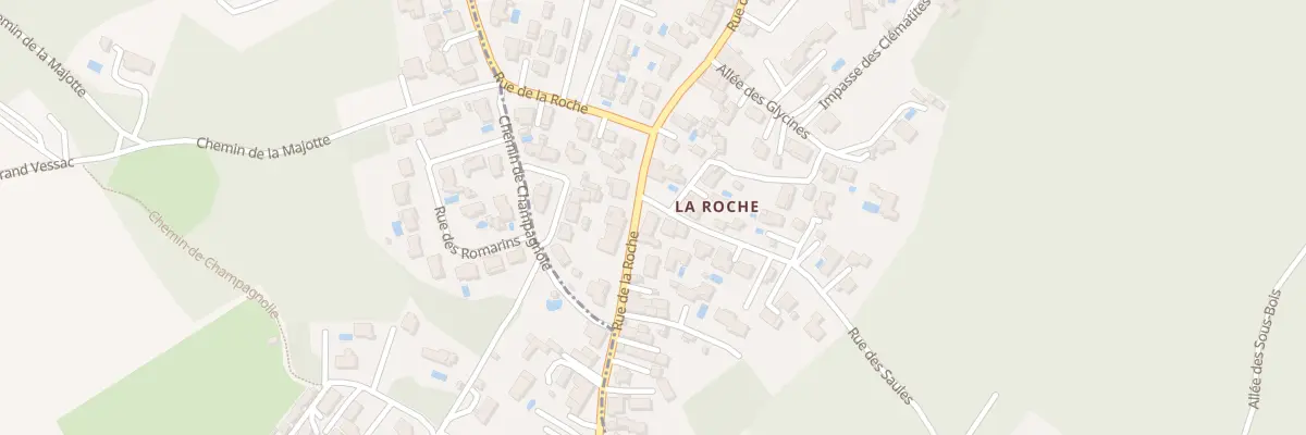 Plan du 161 Rue de la Roche à Royan
