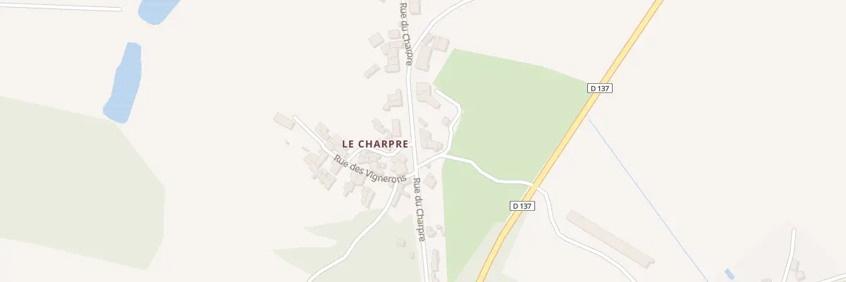 Plan du 39 Rue du charpre à Chantonnay