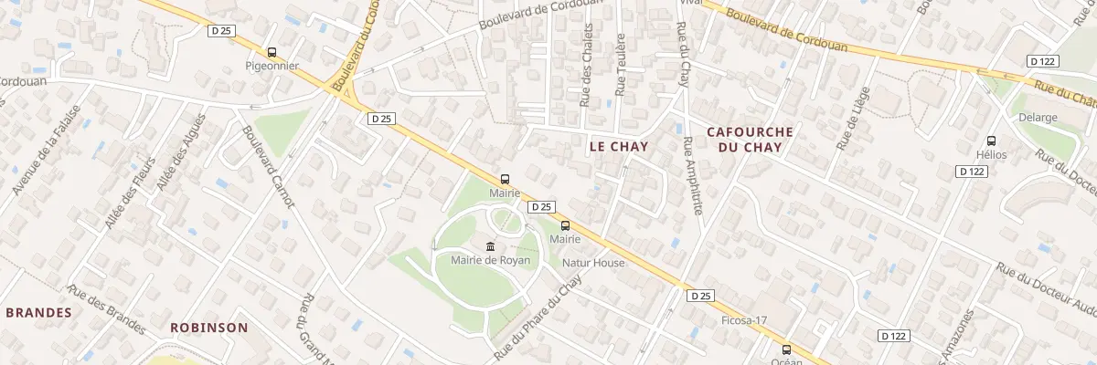 Plan du 113 Av de Pontaillac à Royan