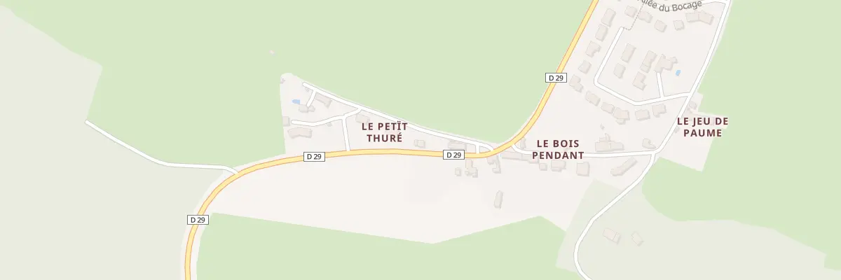 Plan du 12 Le Bois Pendant à Juvigné