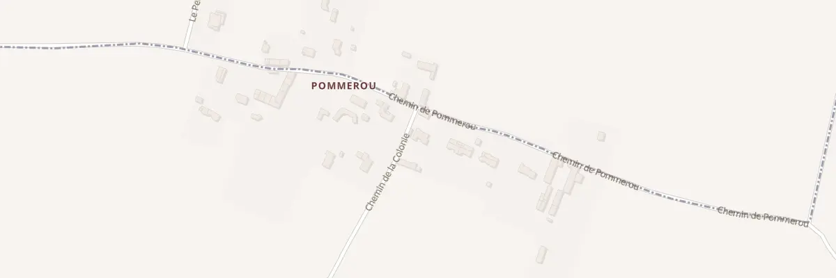 Plan du 11 Che de Pommerou à Clavette