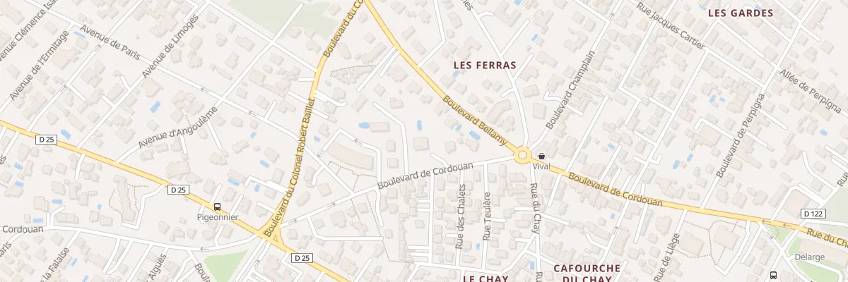 Plan du 39 Bd de Cordouan à Royan