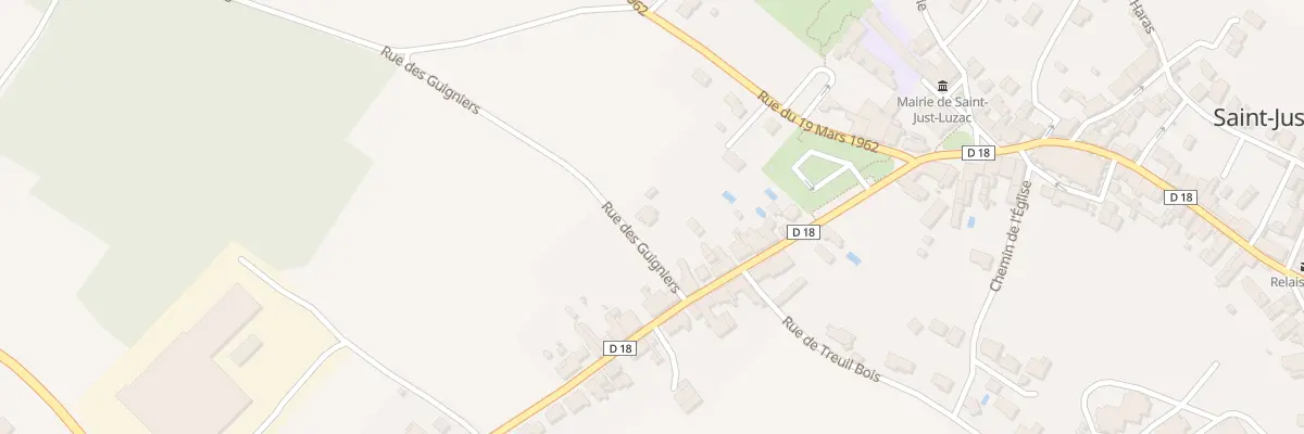 Plan du 4 Rue des Guigniers à Saint-Just-Luzac