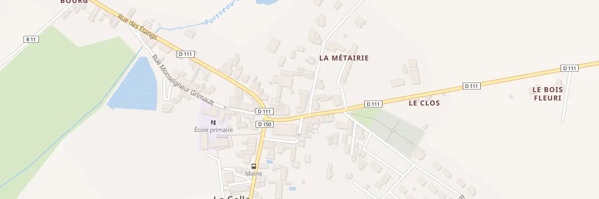 Plan du 5 Rue de la Brulerie à La Selle-Craonnaise