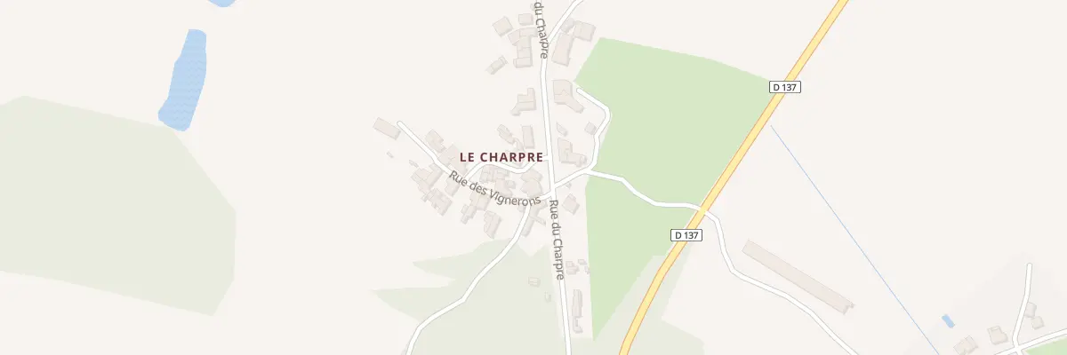 Plan du 17 Rue du charpre à Chantonnay