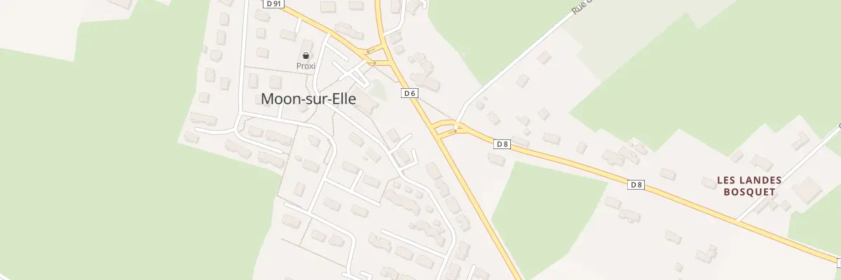 Plan du 4 Rue de la Croix de Moon à Moon-sur-Elle