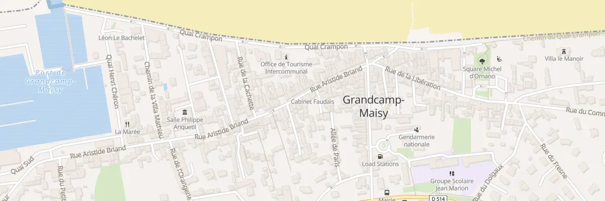 Plan du 31 Rue Aristide Briand à Grandcamp-Maisy