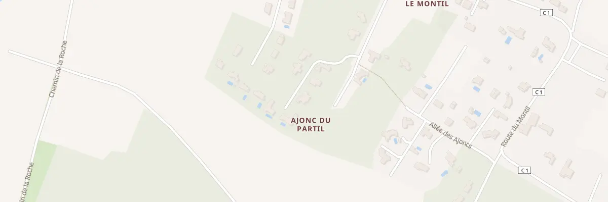 Plan du 14 All des Brandes à Breuillet
