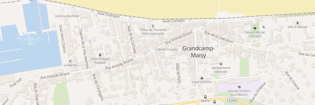 Plan du 37 Rue Aristide Briand à Grandcamp-Maisy