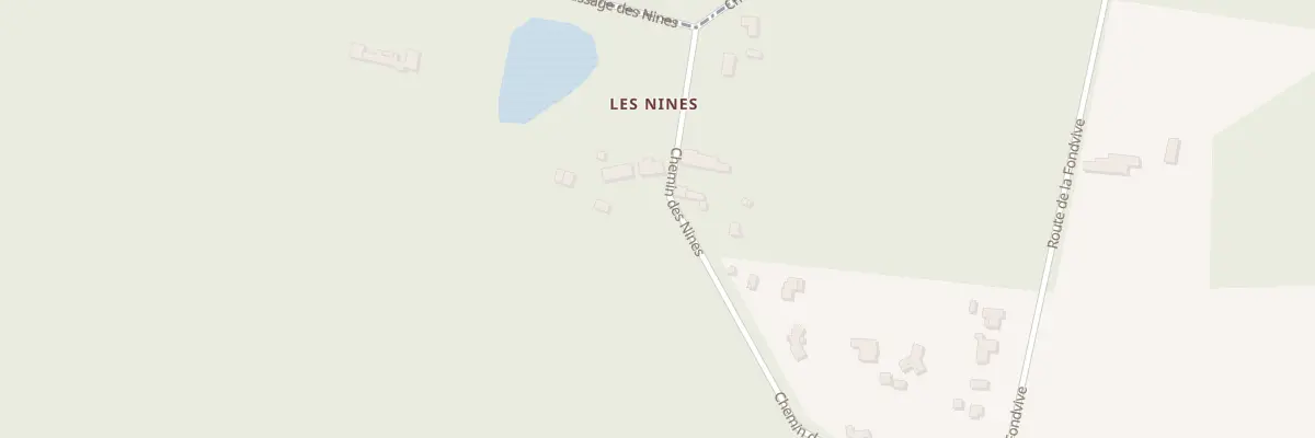 Plan du 13 Che des Nines à Vensac