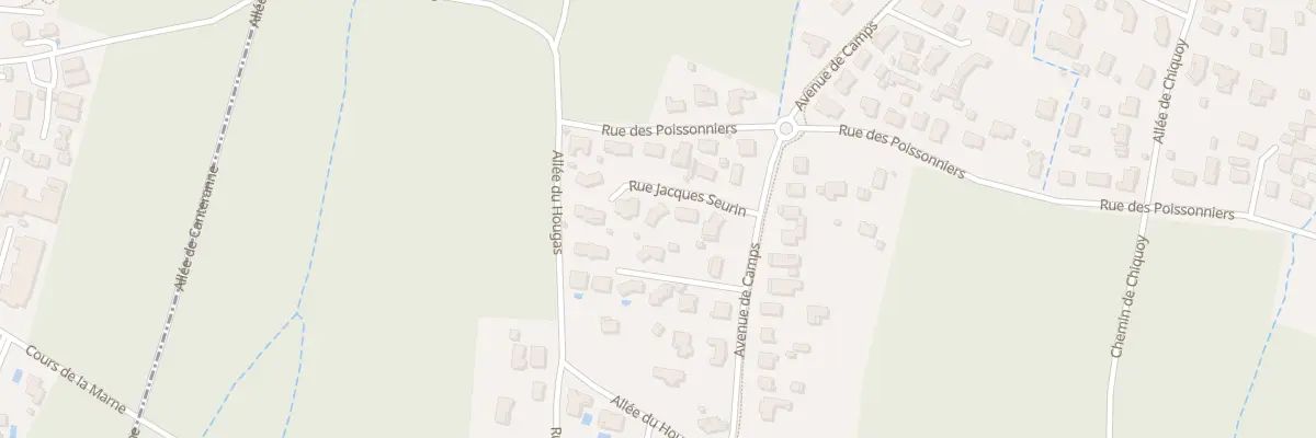 Plan du 44B Av de Camps au Teich