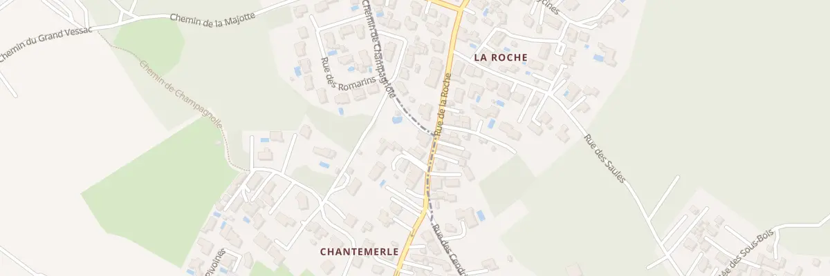 Plan du 140 Rue de la Roche à Vaux-sur-Mer