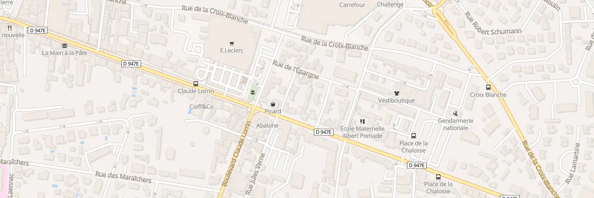Plan du 5 Rue Georges Bizet à Dax