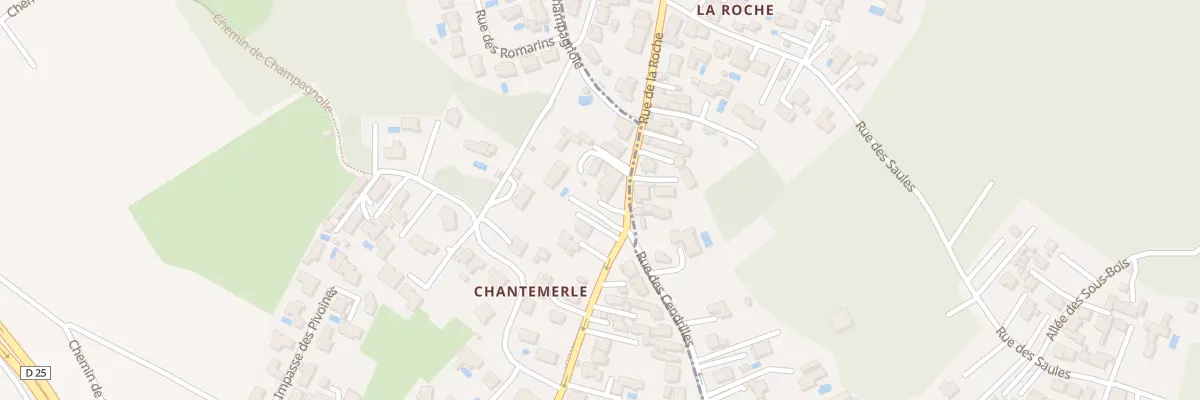 Plan du 132 Rue de la Roche à Vaux-sur-Mer