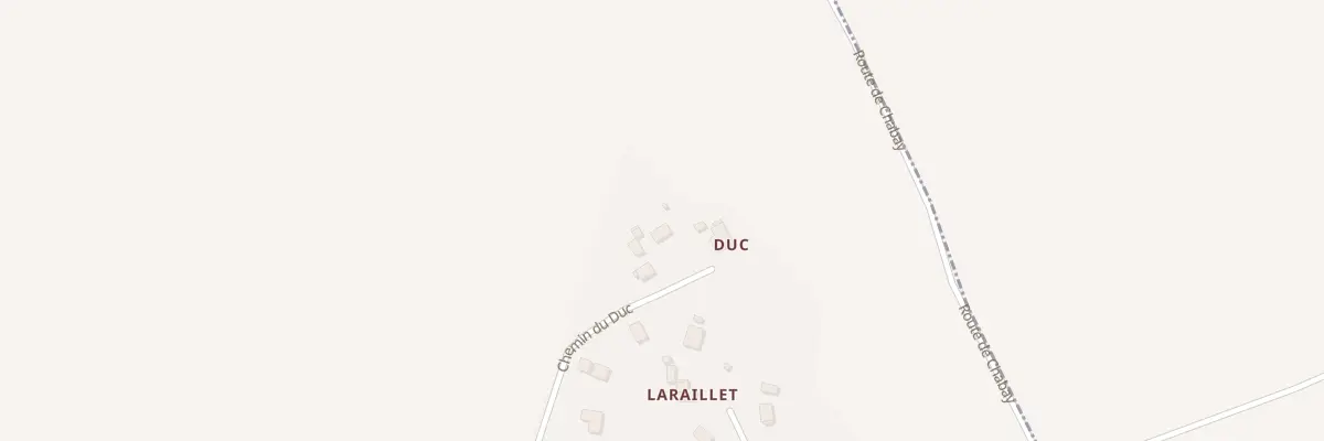 Plan du 189 Che du Duc à Arancou