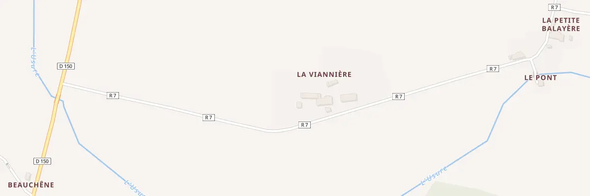 Plan du 423 Che de la Viennière à La Selle-Craonnaise