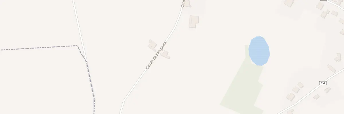 Plan du 383 Che de Sangausa à Saint-Pé-de-Léren