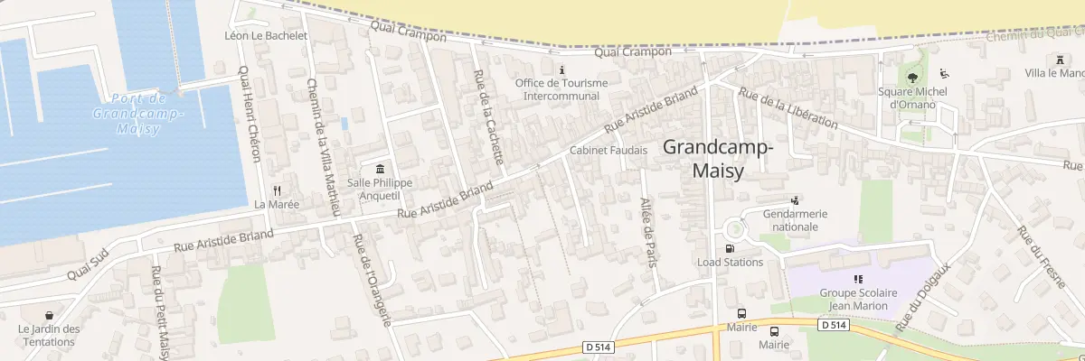 Plan du 49 Rue Aristide Briand à Grandcamp-Maisy