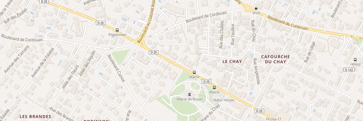 Plan du 127 Av de Pontaillac à Royan