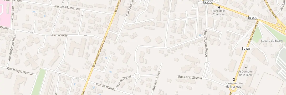Plan du 22B Rue des Colibris à Dax
