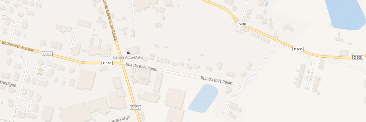 Plan du 11 Rue du Bois Pépin à Renazé