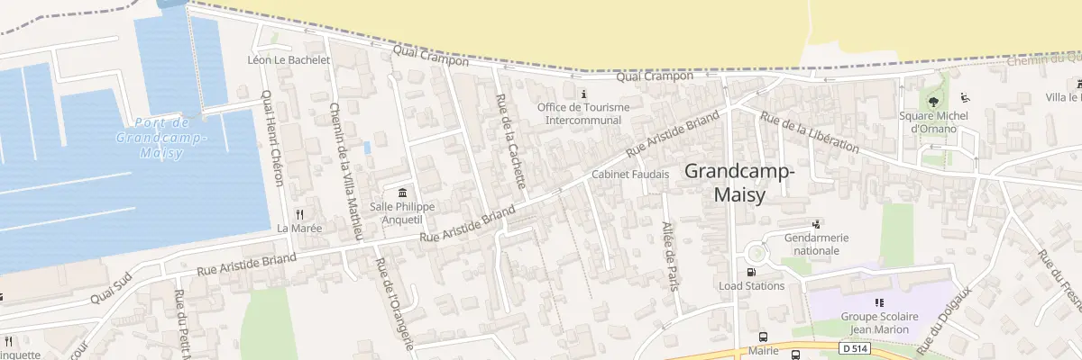 Plan du 68B Rue Aristide Briand à Grandcamp-Maisy