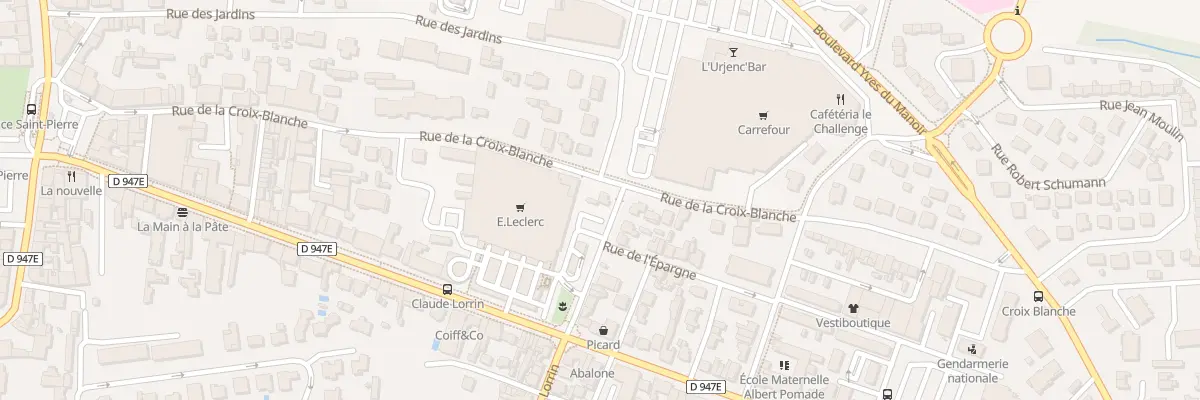 Plan du 2 Bd Claude Lorrin à Dax