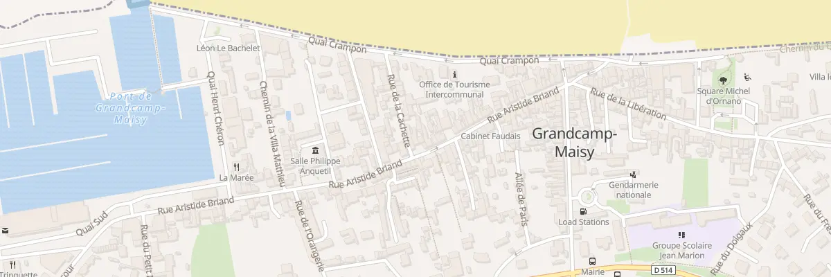 Plan du 70 Rue Aristide Briand à Grandcamp-Maisy