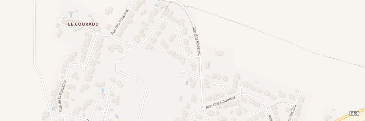 Plan du 6 Rue de la sevre à Saint-Aubin-des-Ormeaux