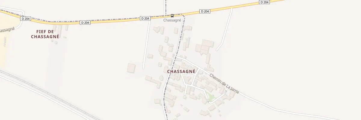Plan du 11 Gr Grande Rue de Chassagne à La Jarrie
