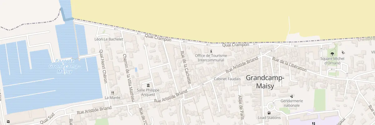 Plan du 10 Rue de la Cachette à Grandcamp-Maisy