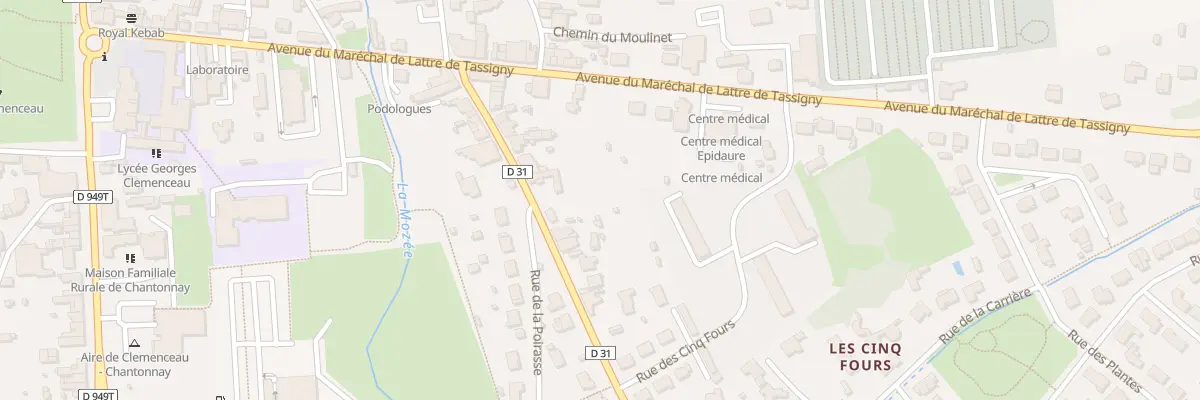 Plan du 15B Rue maurice morand à Chantonnay