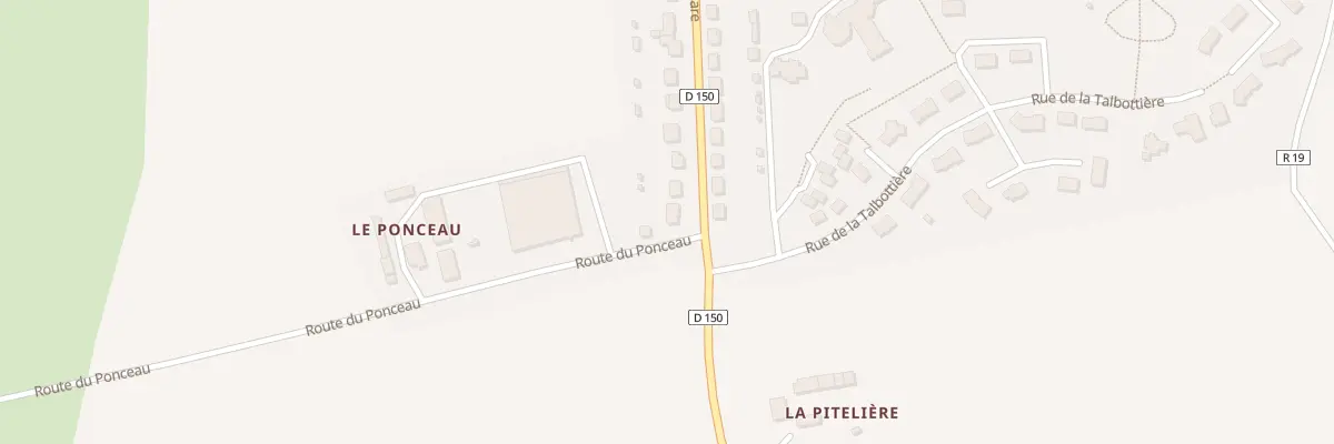 Plan du 36 Rue de la Gare à La Selle-Craonnaise