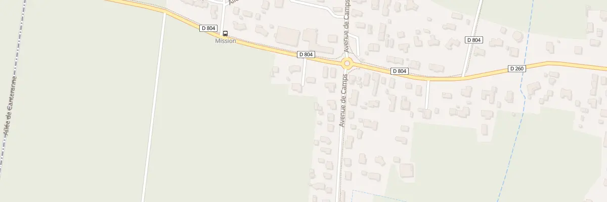 Plan du 35 Rue de la Mission au Teich