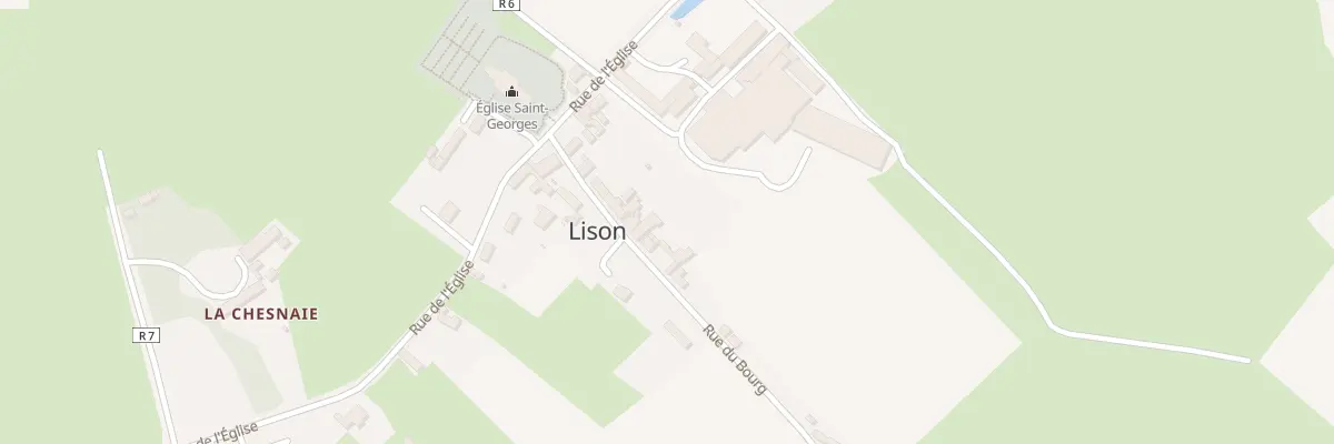 Plan du 11 Rue du Bourg à Lison