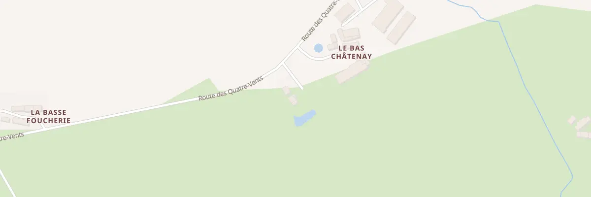 Plan du 44 Che des Bruyères à Larchamp