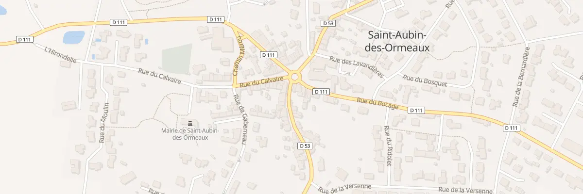 Plan du 12 Pl de l’Église à Saint-Aubin-des-Ormeaux
