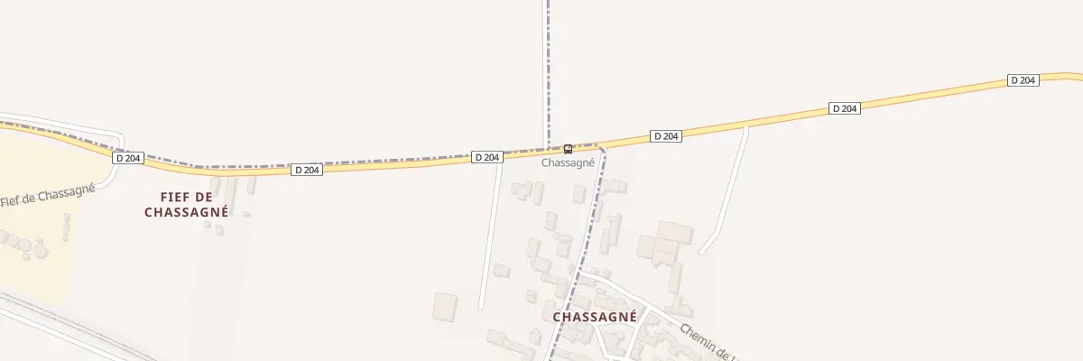 Plan du 4 Gr Grande Rue de Chassagne à La Jarne