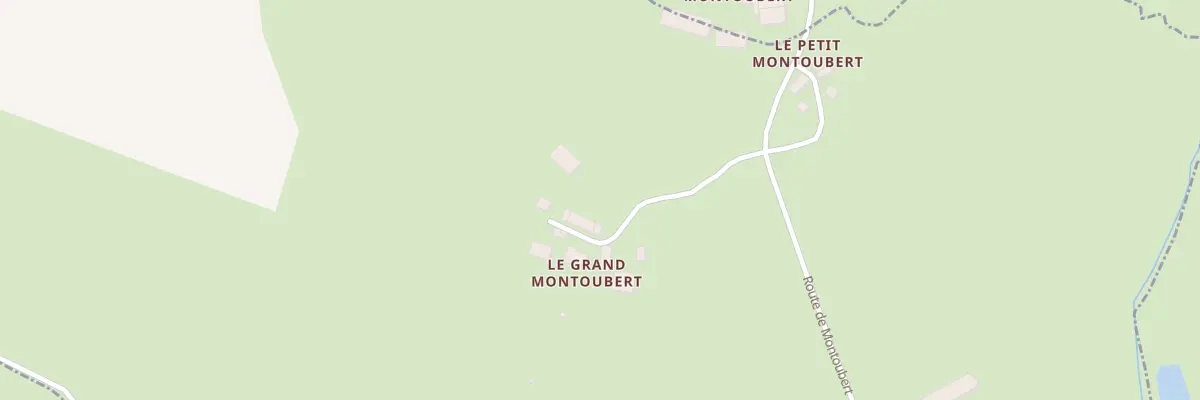 Plan du 164 Che du Grand Montoubert à La Pellerine