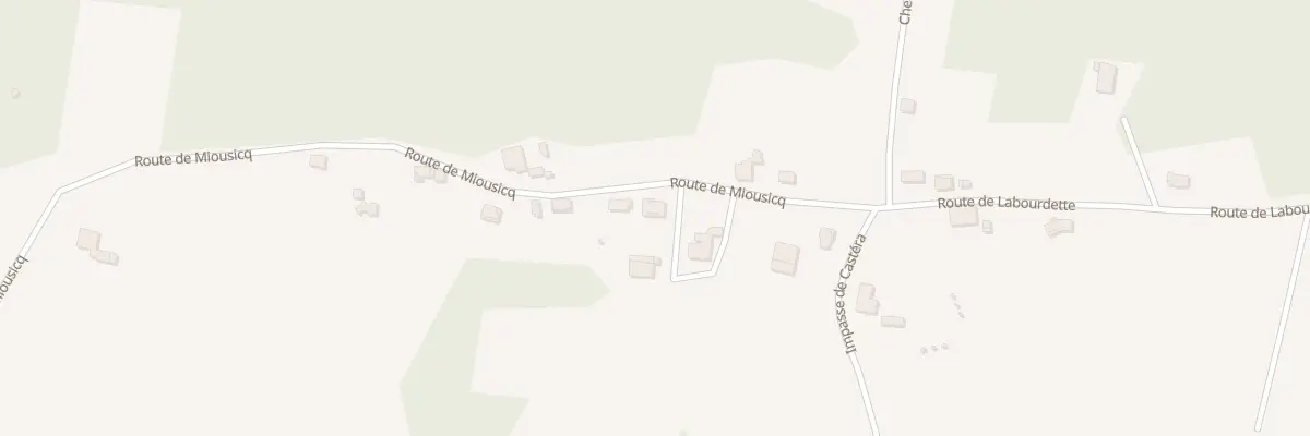 Plan du 165 Rte de Miousicq à Gaas