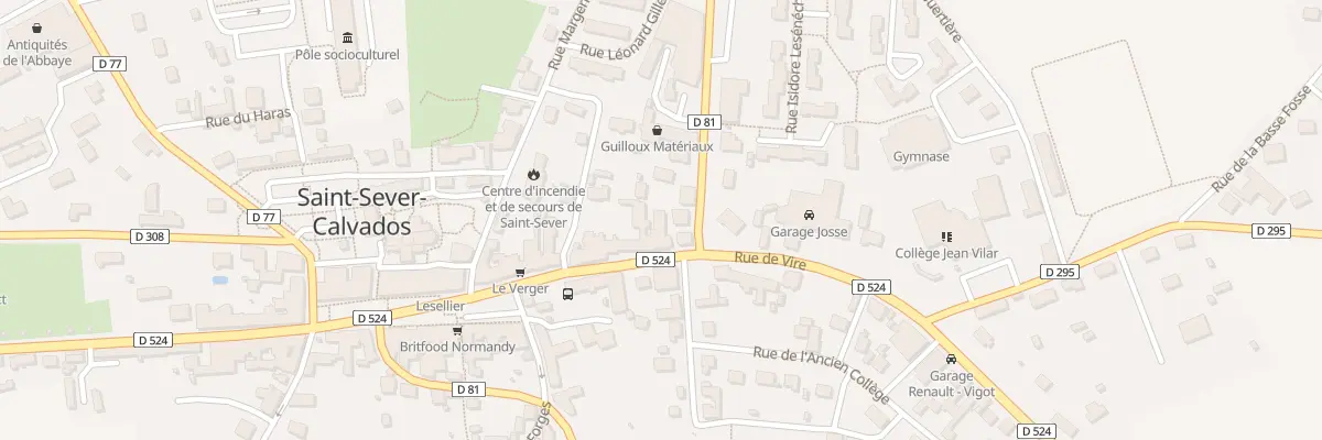 Plan du 41 Rue de Vire - St Sever à Noues de Sienne