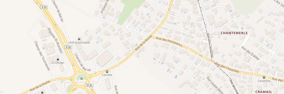 Plan du 107 Rue de la Roche à Vaux-sur-Mer