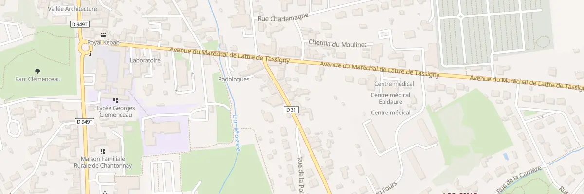 Plan du 9 Rue maurice morand à Chantonnay